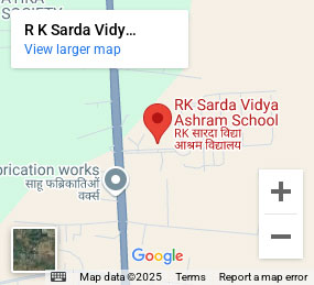 R K Sarda Vidya Ashram Location Map