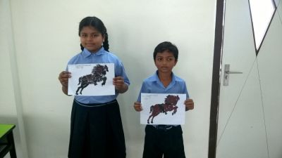 COLLAGE MAKING COMPETITION - 22nd JULY 2017