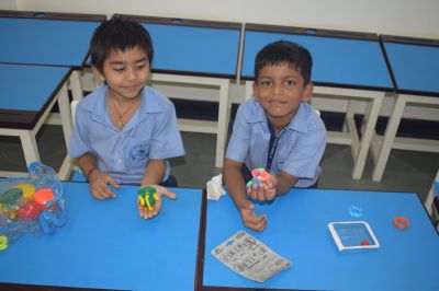 The student of RKSVA participated in making eco-friendly Ganesh Idol ahead of the festival of Ganesh Chaturthi. The children enjoyed and made beautiful idols of lord ganesha.