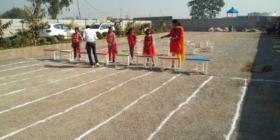 RKSVA organized a one day Sports day for its students. Its objective was to develop in the students a sporting spirit, a venue to display their physical prowess and gain hands on experience of organizing a sports day at a school in future.