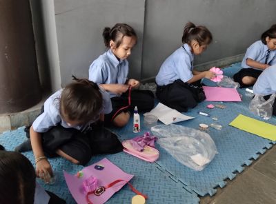 Rakhi Making Competition 2025 - Best Academic School in Chhattisgarh