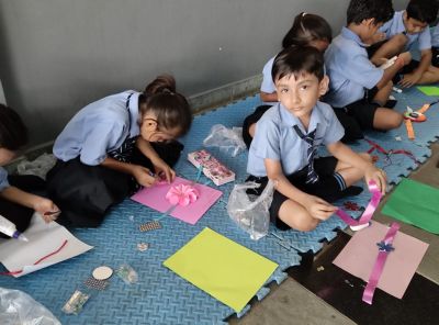 Rakhi Making Competition 2025 - Best Academic School in Chhattisgarh