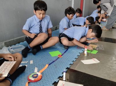 Rakhi Making Competition 2025 - Best Academic School in Chhattisgarh