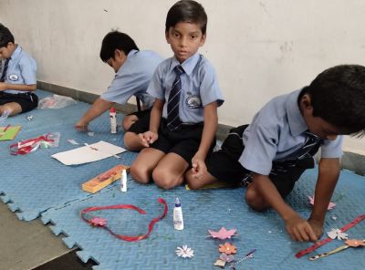 Rakhi Making Competition 2025 - Best Academic School in Chhattisgarh