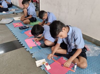 Rakhi Making Competition 2025 - Best Academic School in Chhattisgarh