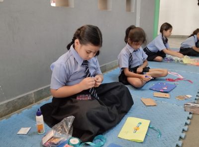 Rakhi Making Competition 2025 - Best Academic School in Chhattisgarh