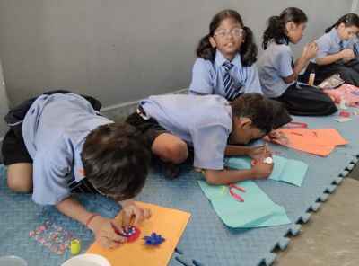 Rakhi Making Competition 2025 - Best Academic School in Chhattisgarh
