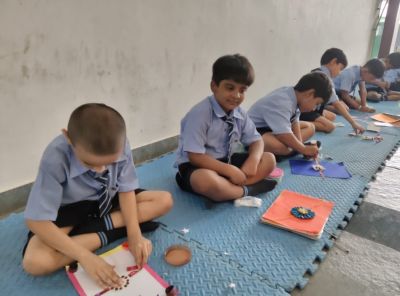Rakhi Making Competition 2025 - Best Academic School in Chhattisgarh