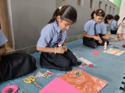 Rakhi Making Competition 2025 - Best Academic School in Chhattisgarh