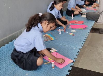 Rakhi Making Competition 2025 - Best Academic School in Chhattisgarh