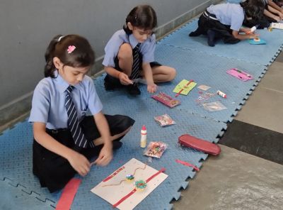 Rakhi Making Competition 2025 - Best Academic School in Chhattisgarh