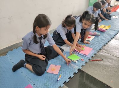 Rakhi Making Competition 2025 - Best Academic School in Chhattisgarh