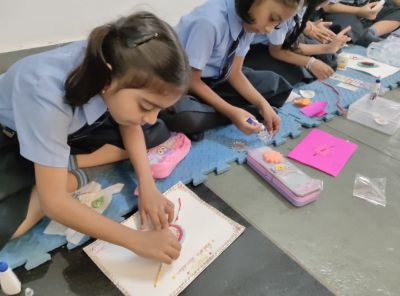 Rakhi Making Competition 2025 - Best Academic School in Chhattisgarh