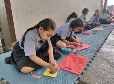 Rakhi Making Competition 2025 - Best Academic School in Chhattisgarh