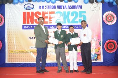 Indian Science and Engineering Fair 2025 - Best Academic School in Chhattisgarh