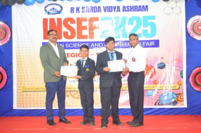Indian Science and Engineering Fair 2025 - Best Academic School in Chhattisgarh