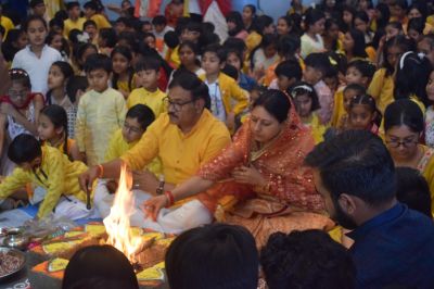VASANT PANCHAMI CELEBRATION - 23rd JANUARY 2025 - Best Academic School in Chhattisgarh