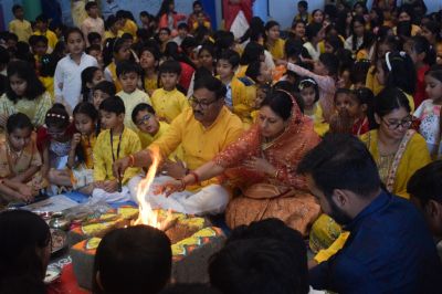 VASANT PANCHAMI CELEBRATION - 23rd JANUARY 2025 - Best Academic School in Chhattisgarh