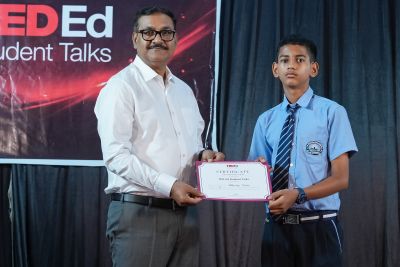 TEDEd Student Talks program April 2026 - Best Academic School in Chhattisgarh