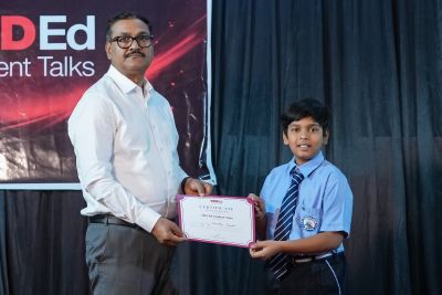 TEDEd Student Talks program April 2026 - Best Academic School in Chhattisgarh