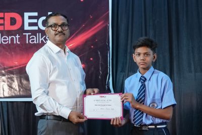TEDEd Student Talks program April 2026 - Best Academic School in Chhattisgarh