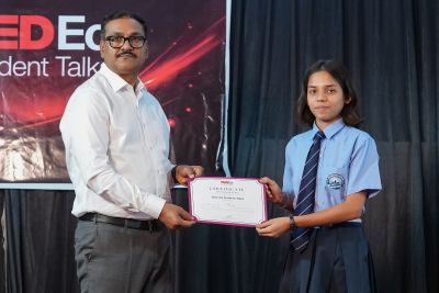TEDEd Student Talks program April 2026 - Best Academic School in Chhattisgarh