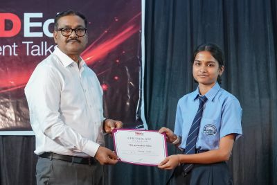 TEDEd Student Talks program April 2026 - Best Academic School in Chhattisgarh