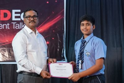 TEDEd Student Talks program April 2026 - Best Academic School in Chhattisgarh