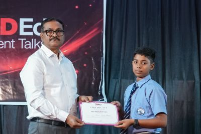 TEDEd Student Talks program April 2026 - Best Academic School in Chhattisgarh