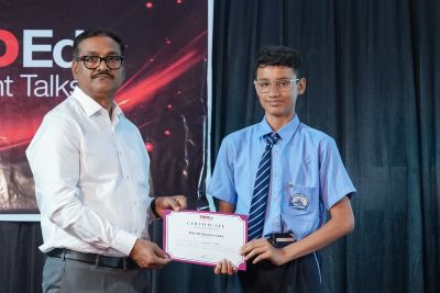TEDEd Student Talks program April 2026 - Best Academic School in Chhattisgarh