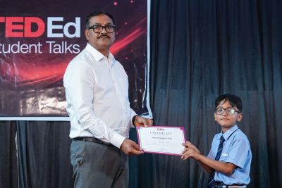 TEDEd Student Talks program April 2026 - Best Academic School in Chhattisgarh