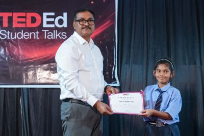 TEDEd Student Talks program April 2026 - Best Academic School in Chhattisgarh