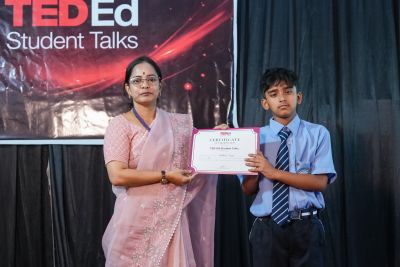 TEDEd Student Talks program April 2026 - Best Academic School in Chhattisgarh