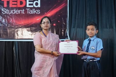 TEDEd Student Talks program April 2026 - Best Academic School in Chhattisgarh