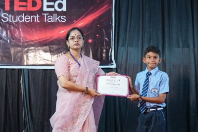 TEDEd Student Talks program April 2026 - Best Academic School in Chhattisgarh
