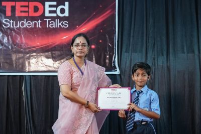 TEDEd Student Talks program April 2026 - Best Academic School in Chhattisgarh