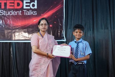 TEDEd Student Talks program April 2026 - Best Academic School in Chhattisgarh