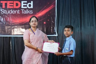 TEDEd Student Talks program April 2026 - Best Academic School in Chhattisgarh