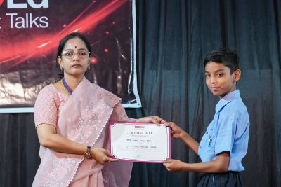 TEDEd Student Talks program April 2026 - Best Academic School in Chhattisgarh