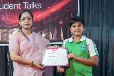 TEDEd Student Talks program April 2026 - Best Academic School in Chhattisgarh