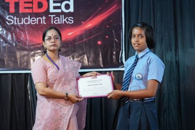 TEDEd Student Talks program April 2026 - Best Academic School in Chhattisgarh