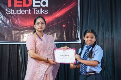 TEDEd Student Talks program April 2026 - Best Academic School in Chhattisgarh