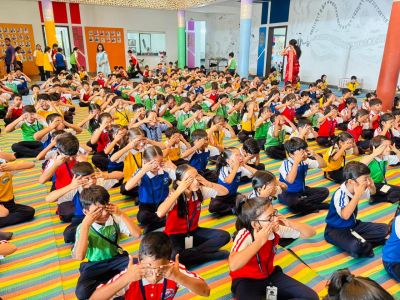 International Yoga Day Celebration 2026 - Best Academic School in Raipur