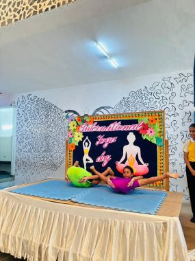 International Yoga Day Celebration 2026 - Best Academic School in Chhattisgarh