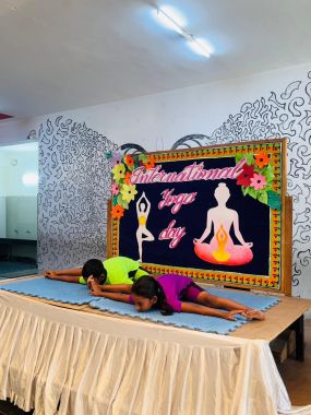 International Yoga Day Celebration 2026 - Best Academic School in Chhattisgarh