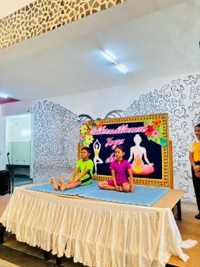 International Yoga Day Celebration 2026 - Best Academic School in Chhattisgarh