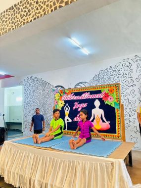 International Yoga Day Celebration 2026 - Best Academic School in Chhattisgarh