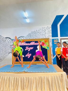 International Yoga Day Celebration 2026 - Best Academic School in Chhattisgarh