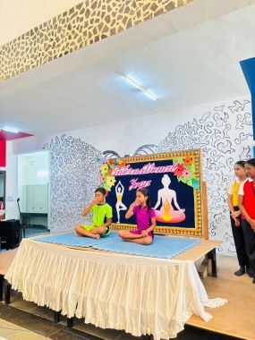 International Yoga Day Celebration 2026 - Best Academic School in Chhattisgarh