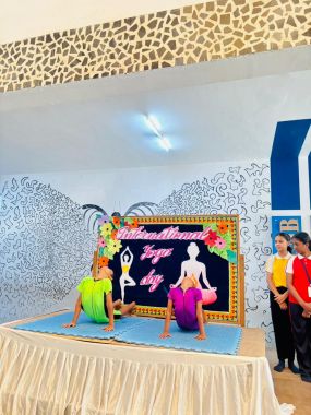 International Yoga Day Celebration 2026 - Best Academic School in Chhattisgarh